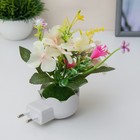 Ночник "Букет цветов" LED RGB 5х8х12 см - фото 24305154