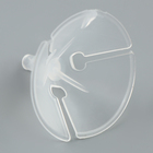 Держатель для шаров, для стоек, набор 20 шт., прозрачный, диаметр отверстия 0,25 см - Фото 2