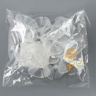 Держатель для шаров, для стоек, набор 20 шт., прозрачный, диаметр отверстия 0,25 см - Фото 4