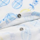 Распашонка на кнопках, цвет синий/воздушный шар, рост 62 см - фото 39441201