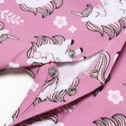 Комбинезон "Единорог", цвет розовый, рост 62 см - фото 50979020