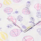 Комплект (кофточка/штанишки) "Воздушный шар", цвет розовый, рост 56 см - фото 22503687