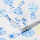 Комплект (кофточка/штанишки) "Воздушный шар", цвет синий, рост 62 см - фото 22503723