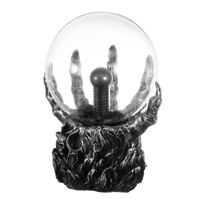Плазменный шар полистоун "Рука из подземелья" 20х17х11 см - фото 1907785726