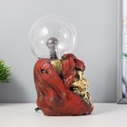 Плазменный шар полистоун "Корсар" 19х11х9,5 см - Фото 5