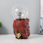 Плазменный шар полистоун "Корсар" 19х11х9,5 см - Фото 6