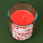 Свечи ароматические в стакане «С Новым годом», набор 2 шт., корица и апельсин - Фото 6