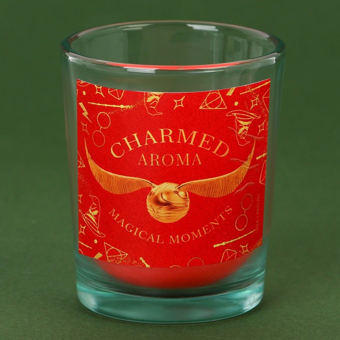 Новогодняя свеча в стакане «Charmed aroma», аромат ваниль - фото 1907785769