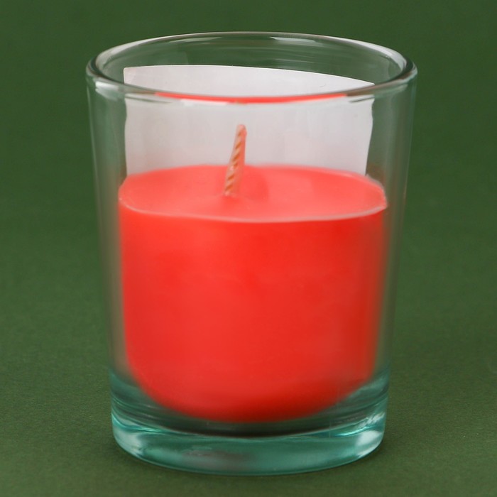 Новогодняя свеча в стакане «Charmed aroma», аромат ваниль - фото 1907785770