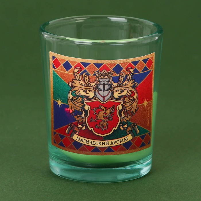 Новогодняя свеча в стакане «Магический аромат», сосна - фото 1907785781