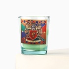 Ароматическая свеча в стакане «Магический аромат», сосна, в голографической коробке, 5×6 см - Фото 3