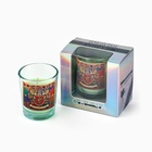 Ароматическая свеча в стакане «Магический аромат», сосна, в голографической коробке, 5×6 см - Фото 5