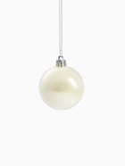 Ёлочные игрушки «Мелодия», шары новогодние, d=6 см, 16 шт., узор треск, белый 9510642