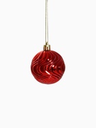 Ёлочные игрушки «Мелодия», d=6 см, набор 12 шт., полосы, бело-красный 9510652