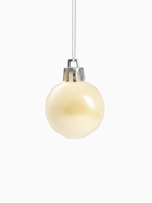 Ёлочные игрушки «Мелодия» грани блеск, d=3 см, набор 24 шт., белый/розовое золото - Фото 7