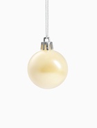 Ёлочные игрушки «Снег», шары новогодние, набор 24 шт., d=3 см, перламутровый/серебристый - Фото 4