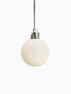 Ёлочные игрушки «Снег», шары новогодние, набор 24 шт., d=4 см, белый - Фото 7