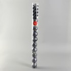Ёлочные игрушки «Мелодия», шары новогодние, набор 13 шт., 6 см, серый - Фото 2
