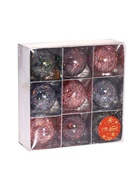 Ёлочные игрушки «Мелодия», шары новогодние, d=6 см, набор 9 шт., диско ассорти, МИКС 9510738