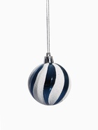 Ёлочные игрушки «Мелодия» ассорти люкс, шары новогодние, d=6 см, набор 24 шт., бело-синий - Фото 15