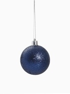 Ёлочные игрушки «Мелодия» ассорти люкс, шары новогодние, d=6 см, набор 24 шт., бело-синий - Фото 7