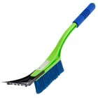 Щетка-сметка для снега Сибртех, со съемным скребком, мягкая рукоятка, 540 мм - Фото 2