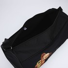 Сумка спортивная Carry me, 40×21×24 см, чёрная 9612609 - фото 16231495