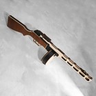 Сувенир деревянный "Пистолет-пулемет Шпагина ППШ-41" - Фото 2