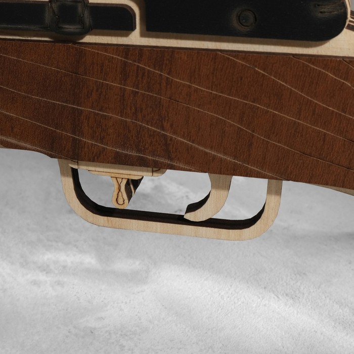 Сувенир деревянный "Пистолет-пулемет Шпагина ППШ-41" - фото 1890150927