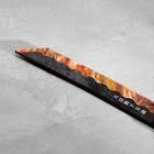 Сувенир деревянный "Нож Танто", в ножнах, оранжевый - фото 4088319