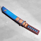 Сувенир деревянный "Нож Танто", в ножнах, синий - фото 4088337