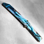 Сувенир деревянный "Нож Танто", в ножнах, синий - Фото 7