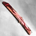 Сувенир деревянный "Нож Танто", в ножнах, красное - фото 8626785