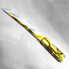 Сувенир деревянный "Нож Танто", в ножнах, желтый - фото 8626789