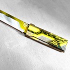 Сувенир деревянный "Нож Танто", в ножнах, желтый - фото 8626791
