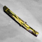 Сувенир деревянный "Нож Танто", в ножнах, желтый - Фото 6