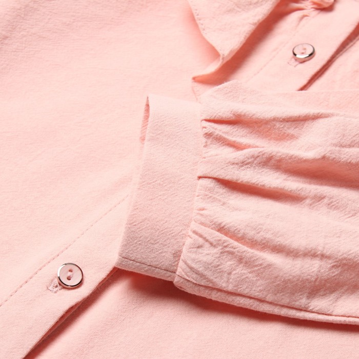 Блузка для девочки MINAKU цвет светло-розовый, рост 122 см - фото 1907786043