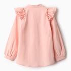 Блузка для девочки MINAKU цвет светло-розовый, рост 122 см - Фото 11