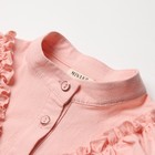Блузка для девочки MINAKU цвет светло-розовый, рост 122 см - Фото 8