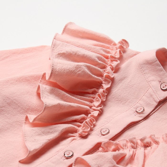 Блузка для девочки MINAKU цвет светло-розовый, рост 122 см - фото 1907786042