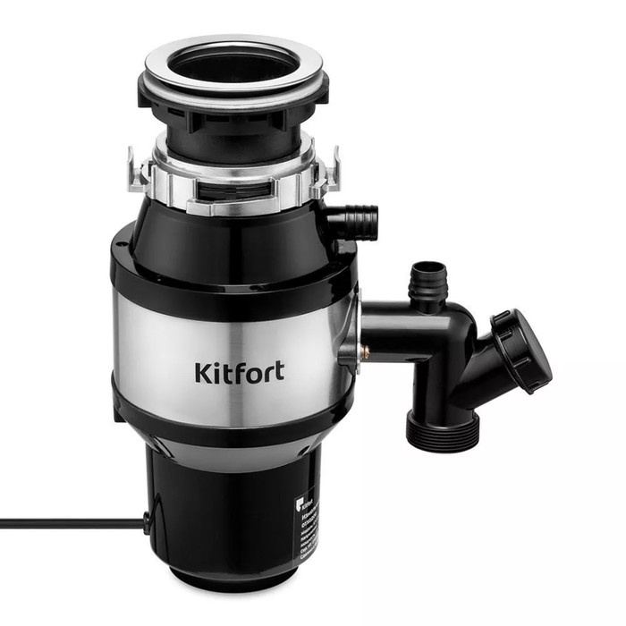 Измельчитель Kitfort КТ-2090 для отходов, нержавеющая сталь, 375 Вт, 1 л, 1 скорость