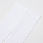 Колготки детские MINAKU цвет белый, рост 146-152 (10-12 л) - Фото 6