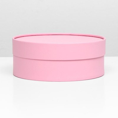 Подарочная коробка «Нежность», розовая, завальцованная, без окна, 20,5 х 7 см