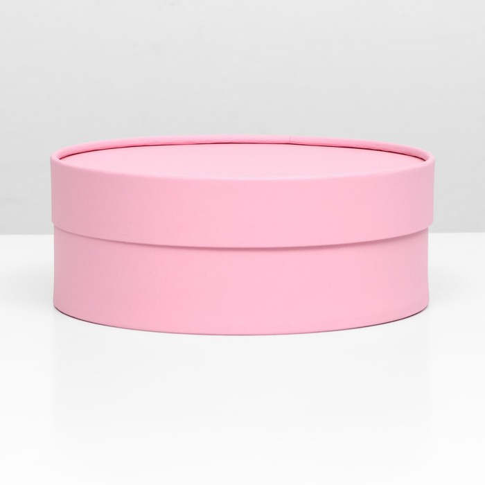 Подарочная коробка «Нежность», розовая, завальцованная, без окна, 20,5 х 7 см - Фото 1