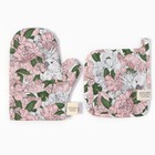 Кухонный набор «Этель. Попугай»: варежка 20×28 см, прихватка 19×19 см - Фото 2