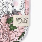 Кухонный набор «Этель. Попугай»: варежка 20×28 см, прихватка 19×19 см - Фото 4