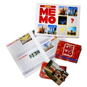 

Мемо "Москва" 50 карточек 03623