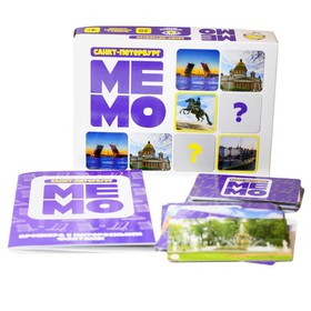 

Мемо "Санкт-Петербург" 50 карточек 03624