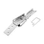 Замок-защелка на ящик ТУНДРА, 2-2, цинк, упаковка 1 шт. - Фото 2