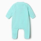 Комбинезон для детей, цвет мятный, рост 68 см - фото 22550012